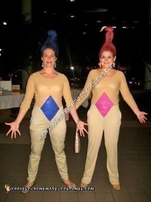 DIY Treasure Trolls Adult Halloween Costume Idea