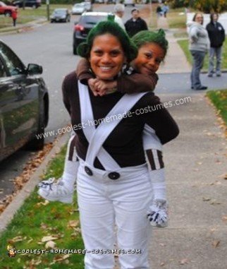 DIY Willy Wonka and his Oompa Loompas Halloween Costumes