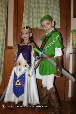 Link and zelda cosplay