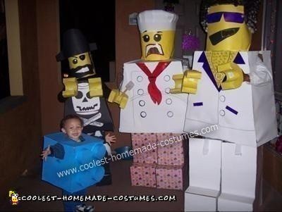 Do it Yourself Lego Family Costume
