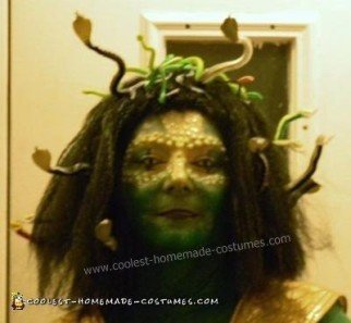 Do it Yourself Medusa Halloween Costume