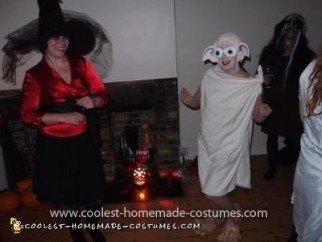 Homemade Dobby the House Elf from Harry Potter Costume