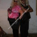 Homemade Dog and Beth Couple Costume