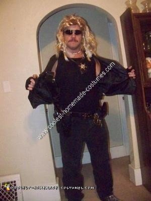 Homemade Dog and Beth Couple Costume