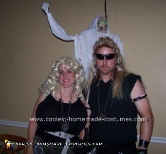 Homemade  Dog the Bounty Hunter and Beth Chapman Couple Costume