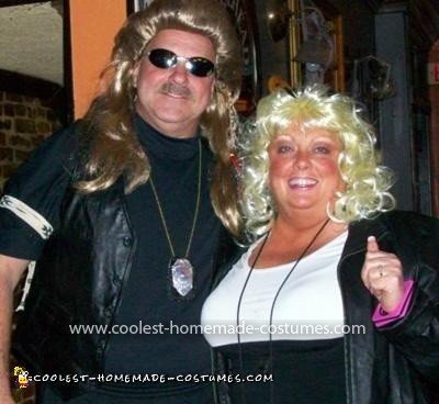 Homemade Dog the Bounty Hunter and Beth Costumes