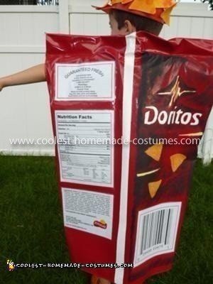 Homemade Doritos Bag Child's Costume