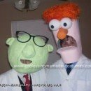 Homemade  Dr. Bunsen Honeydew and Beaker Costumes