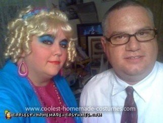 Homemade Drew Carey and Mimi Couple Costume