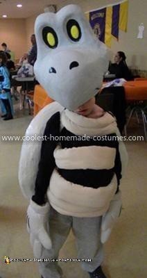 Homemade Dry Bones Costume