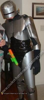 Homemade Duct Tape RoboCop Costume