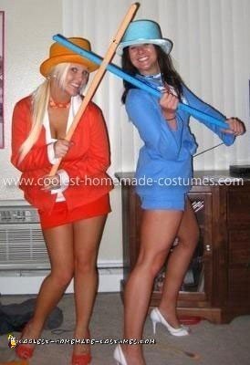 Homemade Dumb and Dumber Couple Costume