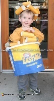 Homemade Easy Mac N Cheese Costume