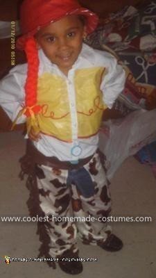 Homemade Easy to Make Jessie from Toy Story Costume