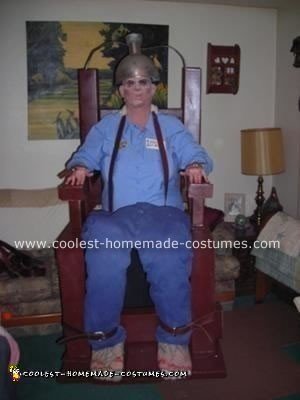 Homemade Electric Chair Costume