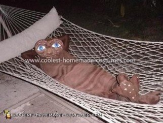 Homemade E.T. and Elliot Couple Costume