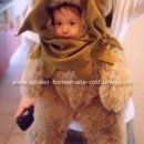 Homemade Ewok Baby Carrier