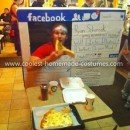 Homemade Facebook Halloween Costume