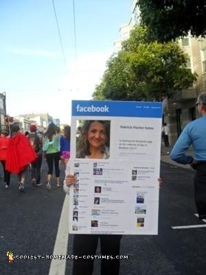 Coolest Facebook Page Costume