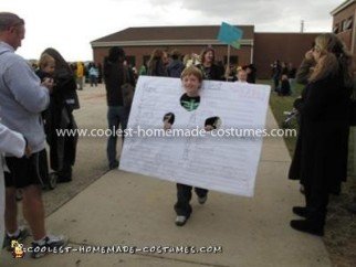 Coolest FAILED Spelling Test Costume -  in the Halloween parade