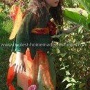 Homemade Fall Fairy Girl Costume