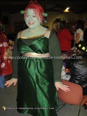 Homemade Fiona from Shrek Costume