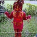 Homemade Fire Costume