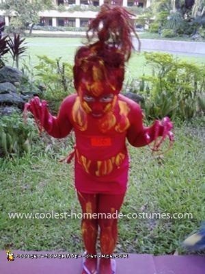 Homemade Fire Costume