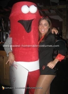 Homemade Fire Extinguisher Costume - I Put Out...