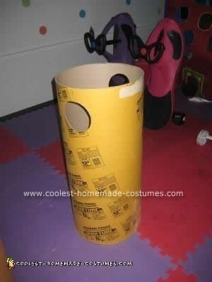 Homemade Fire Hydrant Costume