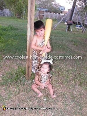 Homemade Flintstone Costume