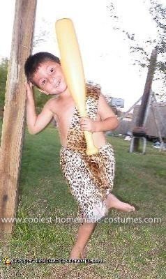 Homemade Flintstone Costume