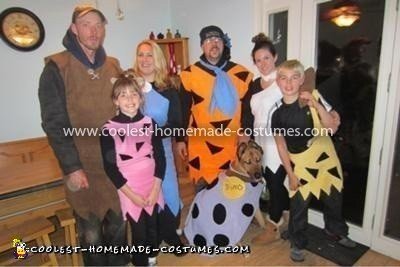Coolest Flintstones Family Costume 56