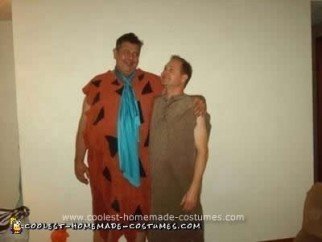 Homemade Flintstones Group Costume