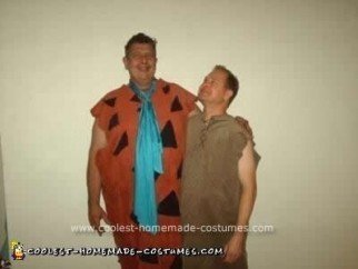 Homemade Flintstones Group Costume