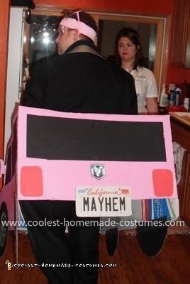 Homemade Flo and Mayhem Couple Costume