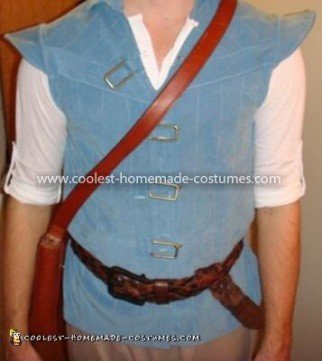 Coolest Flynn Rider from Tangled Costume - Closeup of the vest design