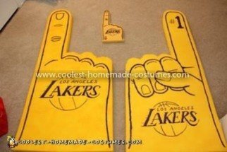 Coolest Foam Finger Costume