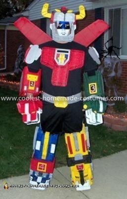 Coolest Foam Voltron Costume