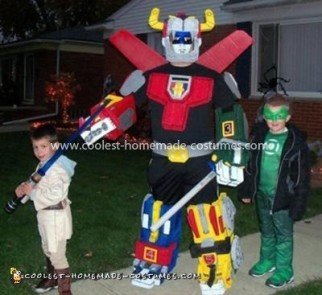 Coolest Foam Voltron Costume