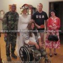 Homemade Forrest Gump Crew Costume