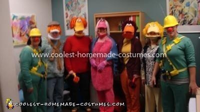 Homemade Fraggle Rock Group Costume