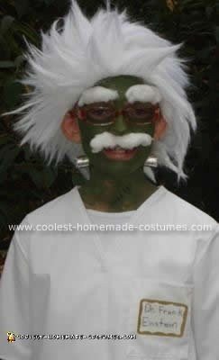 Homemade Frank Einstein Costume