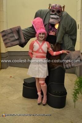 Homemade Frankenberry Costume