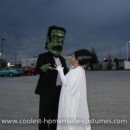 Coolest Frankenstein and His Bride Couple Costume 15
