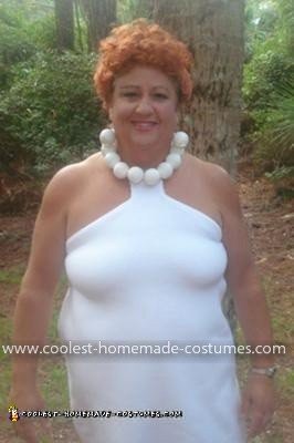 Homemade Fred and Wilma Flintstone Costume