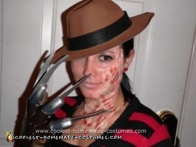 Homemade Freddy DIY Halloween Costume