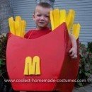 Homemade French Fry Costume