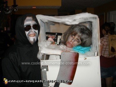 Frozen Head and Ghoul Costume