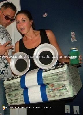 Homemade Geico Money Costume